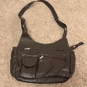Y2K Dark Brown Shoulder Bag